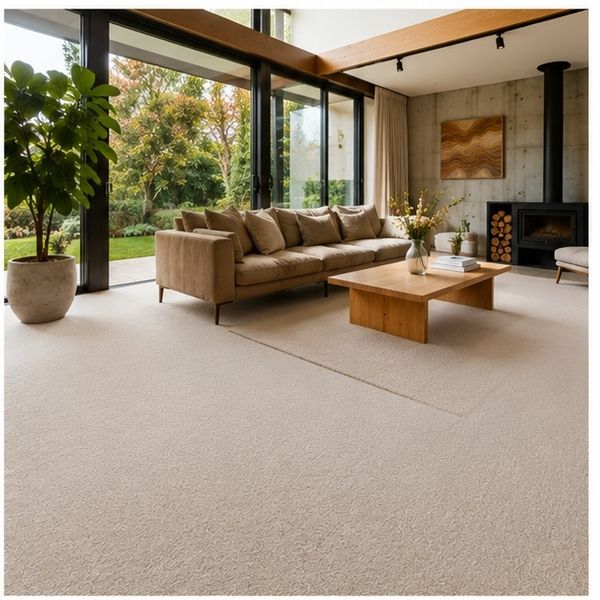 Melbourne residential carpet after steam cleaning