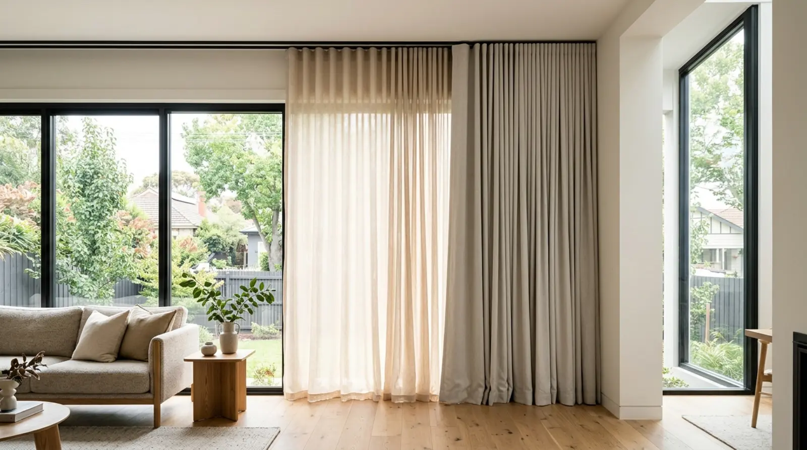 Cleaning Curtains on the Rail Versus Taking Them Down